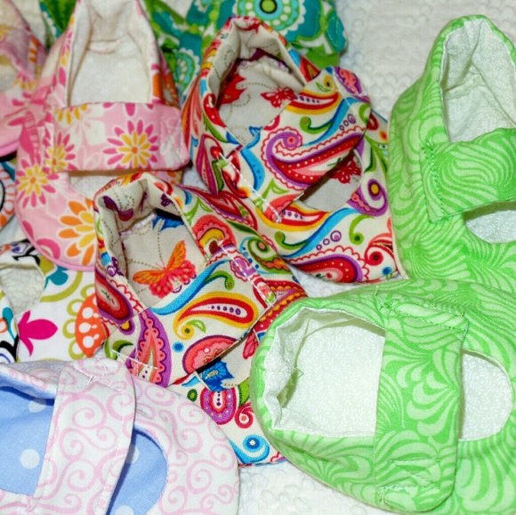 Pixie Dust Designs Mary Jane baby shoes 9/… - Picture 2 of 2